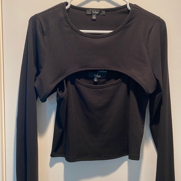 Lulus Tank and Shrug Set - Picture 1 of 2